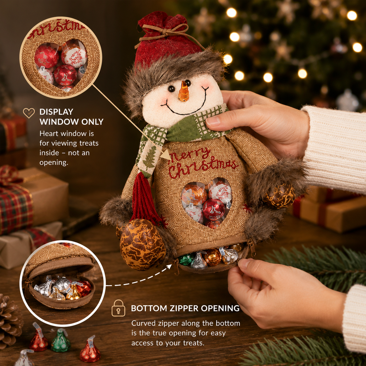 ✨🎅Vianočné darčekové tašky Healrize® so zapínaním na zips🎁