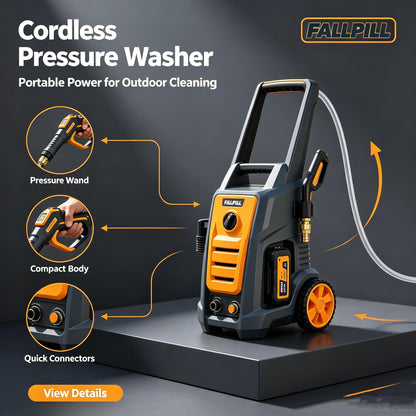 ✅FALLPILL Cordless Pressure Washer