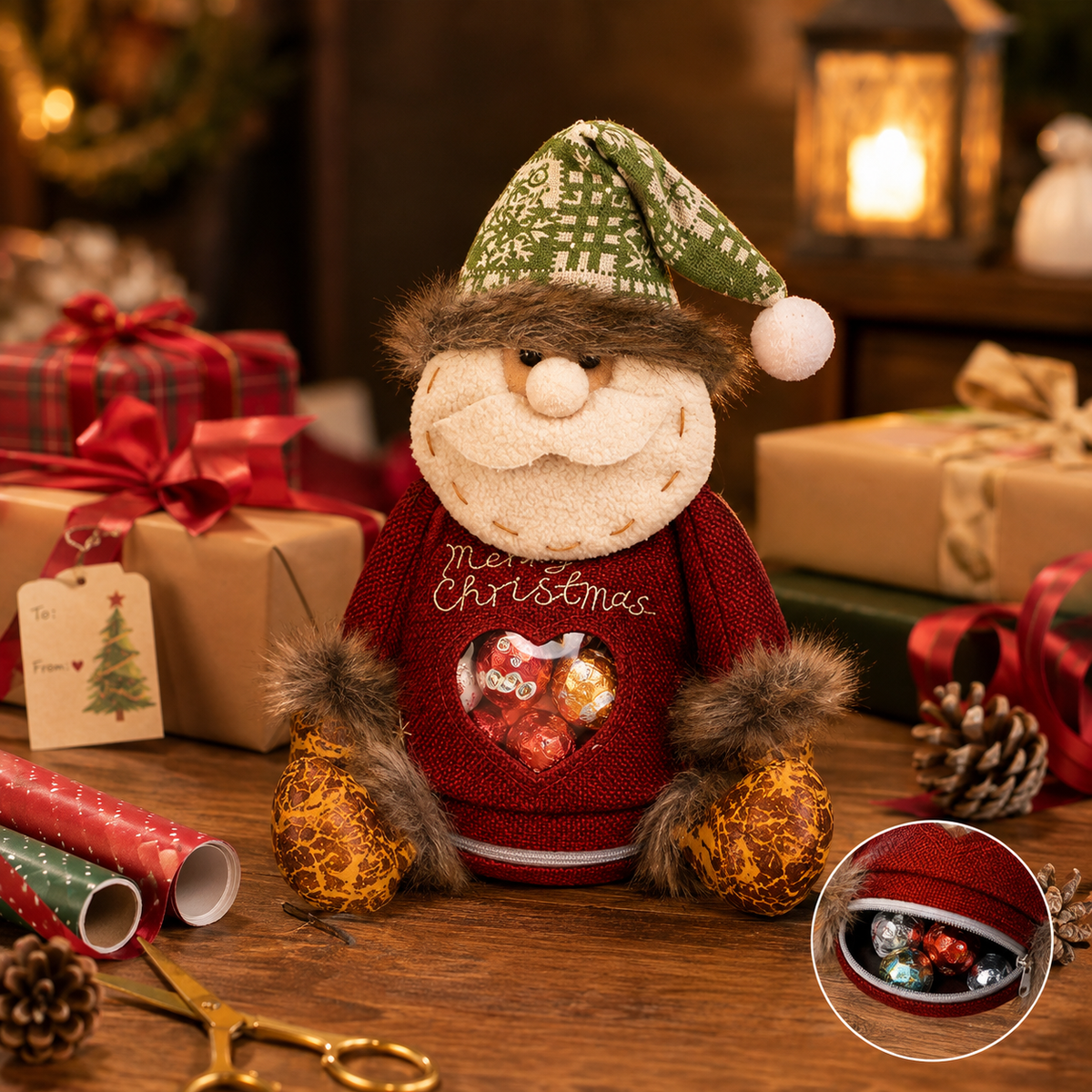 ✨🎅Vianočné darčekové tašky Healrize® so zapínaním na zips🎁
