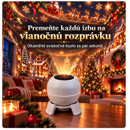 🌿3🍁Vytvorte si vianočnú rozprávku v každej miestnosti – Slávnostné nočné svetlo s projektorom 🌿
