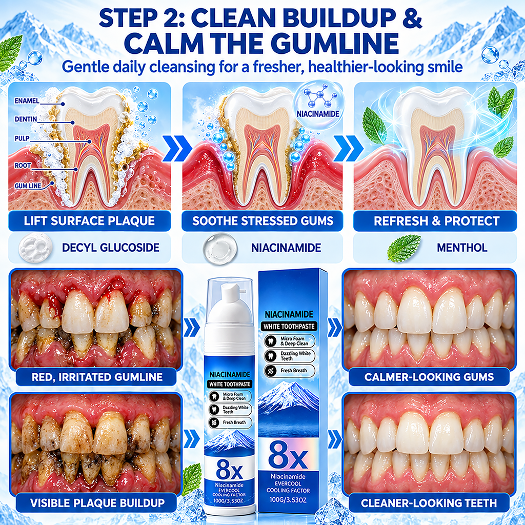 🦷𝐻𝑒𝑎𝑙𝑟𝑖𝑧𝑒®  High-Strength Hydroxyapatite + Niacinamide Toothpaste🧪 Fight Plaque, Tartar, Yellow Teeth, Bad Breath & Gum Problems With Every Brush