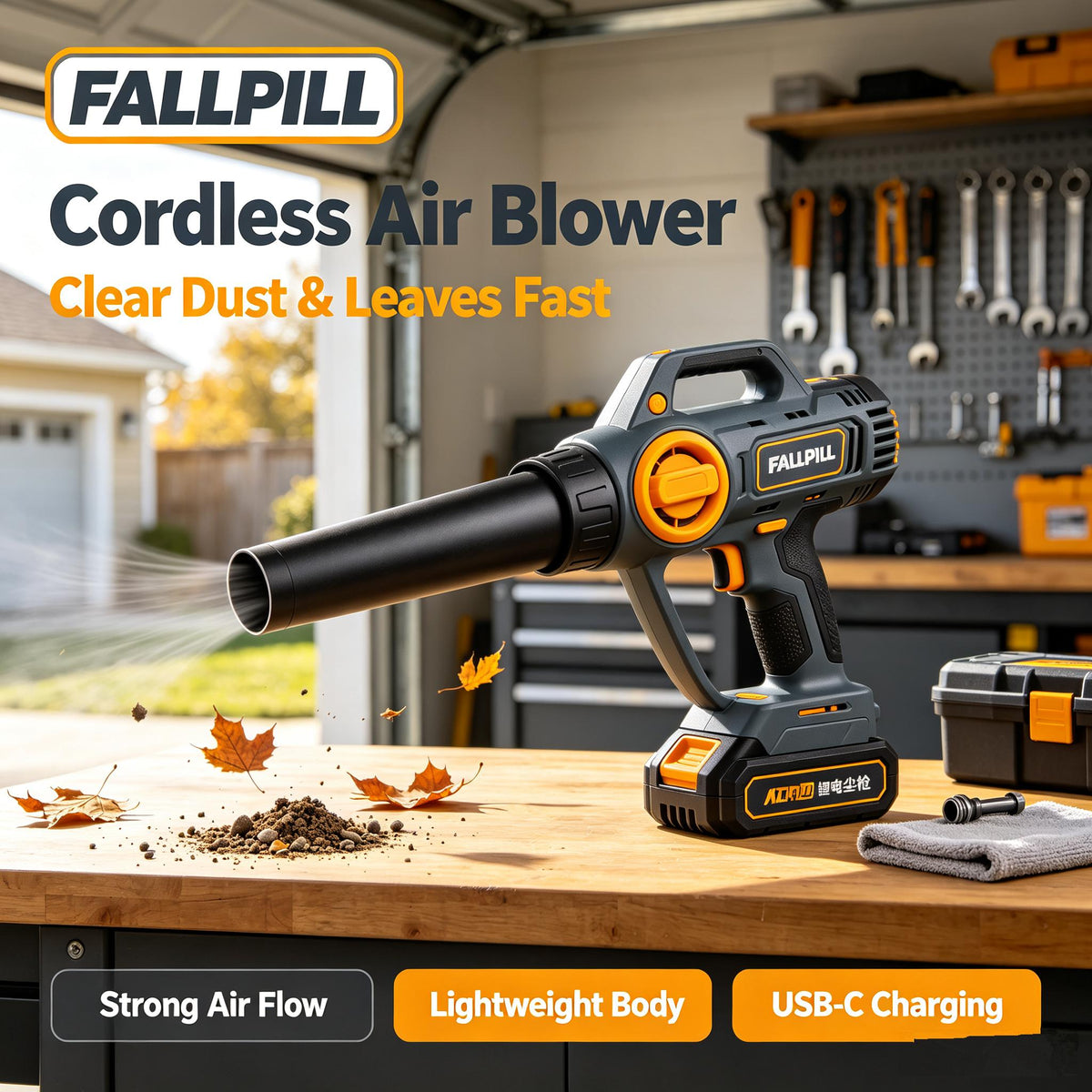 FALLPILL Cordless Air Blower✨