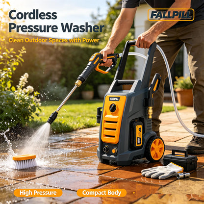 ✅FALLPILL Cordless Pressure Washer